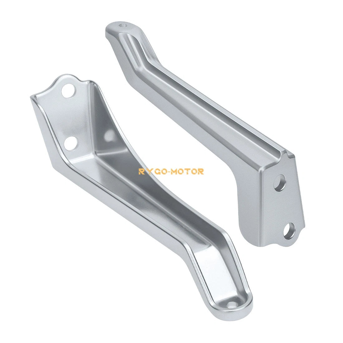 Left & Right Rear Fender Stay Mount Brackets for Kawasaki KFX450R (2008–2014)