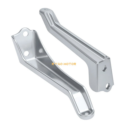 Left & Right Rear Fender Stay Mount Brackets for Kawasaki KFX450R (2008–2014)