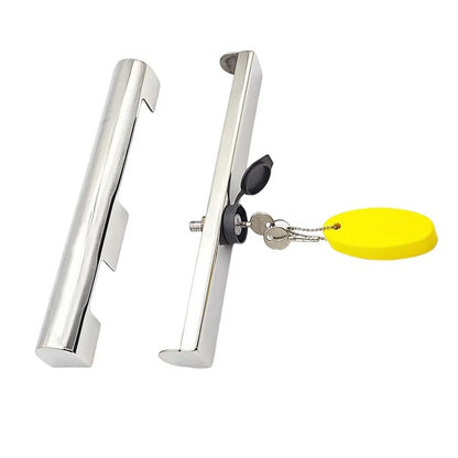 Heavy Duty Stainless Steel Lock for Outboard Motors, Boats