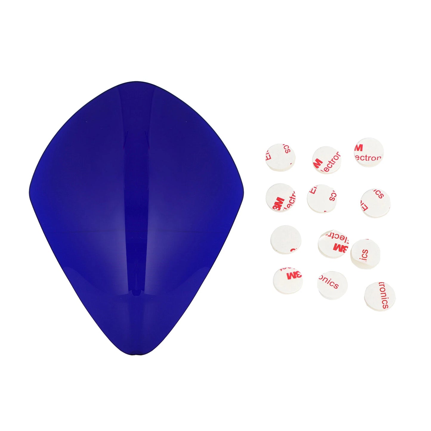 Headlight Glass Protector Cover Blue for Suzuki GSX-R1000 (2007-2008)