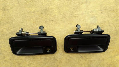 Front Door Handle Black LH+RH Pair for Holden Rodeo TF TFR (1988-2003)