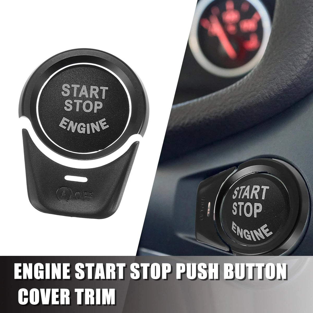 Start Stop Button Cover Sticker for BMW 2 3 4 5 6 7 X1 X3 X4 X5 (2014-2023)