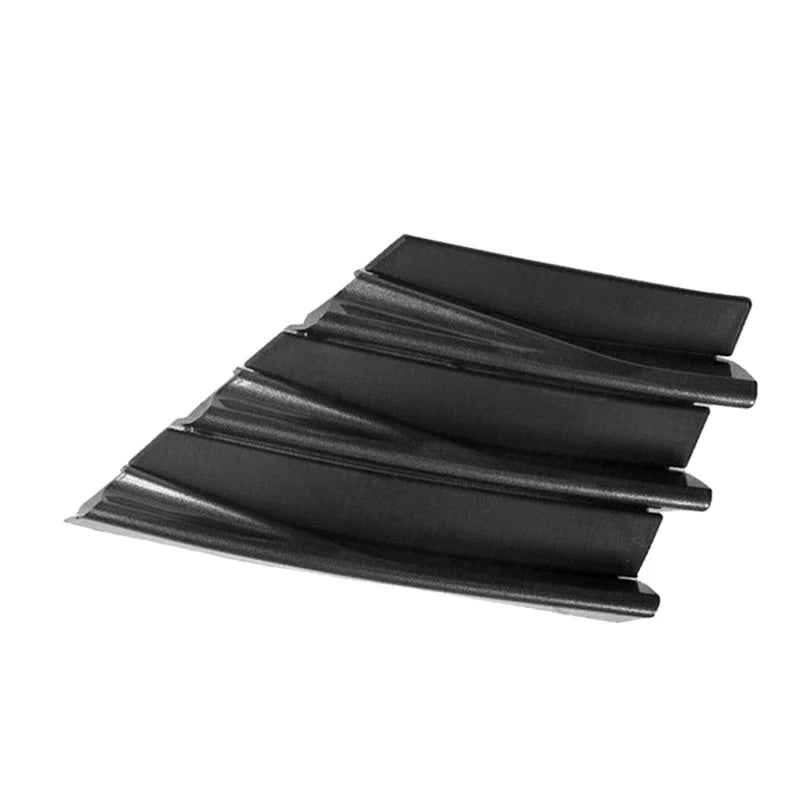 Bumper Tow Hook Eye Cover Cap for Lexus ES350 ES300h (2016-2018) Black