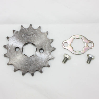 20mm 17T Front Sprocket for PIT TRAIL QUAD DIRT BIKE ATV BUGGY
