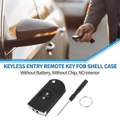 Keyless Entry Remote Key Shell Case for Mazda CX-7, CX-9 (2006-2012)