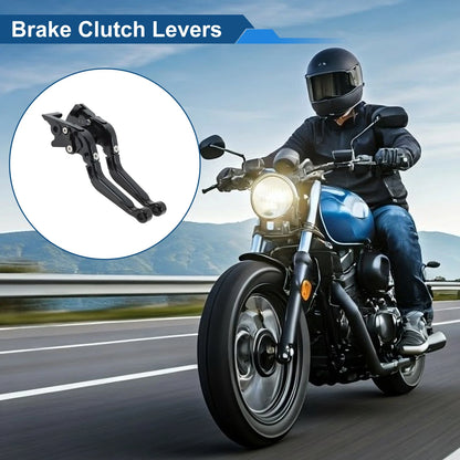 Short/Long Brake Clutch Levers 1 x Pair for Kawasaki Z250SL (2016–2017)