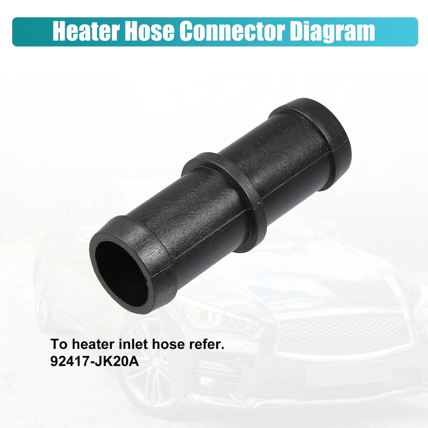 Heater Hose Connector for Infiniti G25 G37 EX35 FX35 M37 Q60