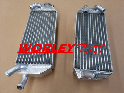 Radiator + Blue Hose for Suzuki DRZ400E DRZ400 (2002-2007)