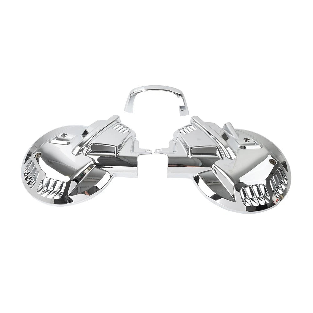 Chrome Front Brake Rotor Disc Covers for Honda Goldwing GL1500 88-00