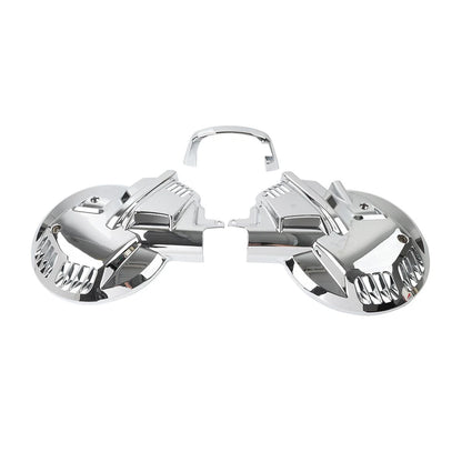 Chrome Front Brake Rotor Disc Covers for Honda Goldwing GL1500 88-00