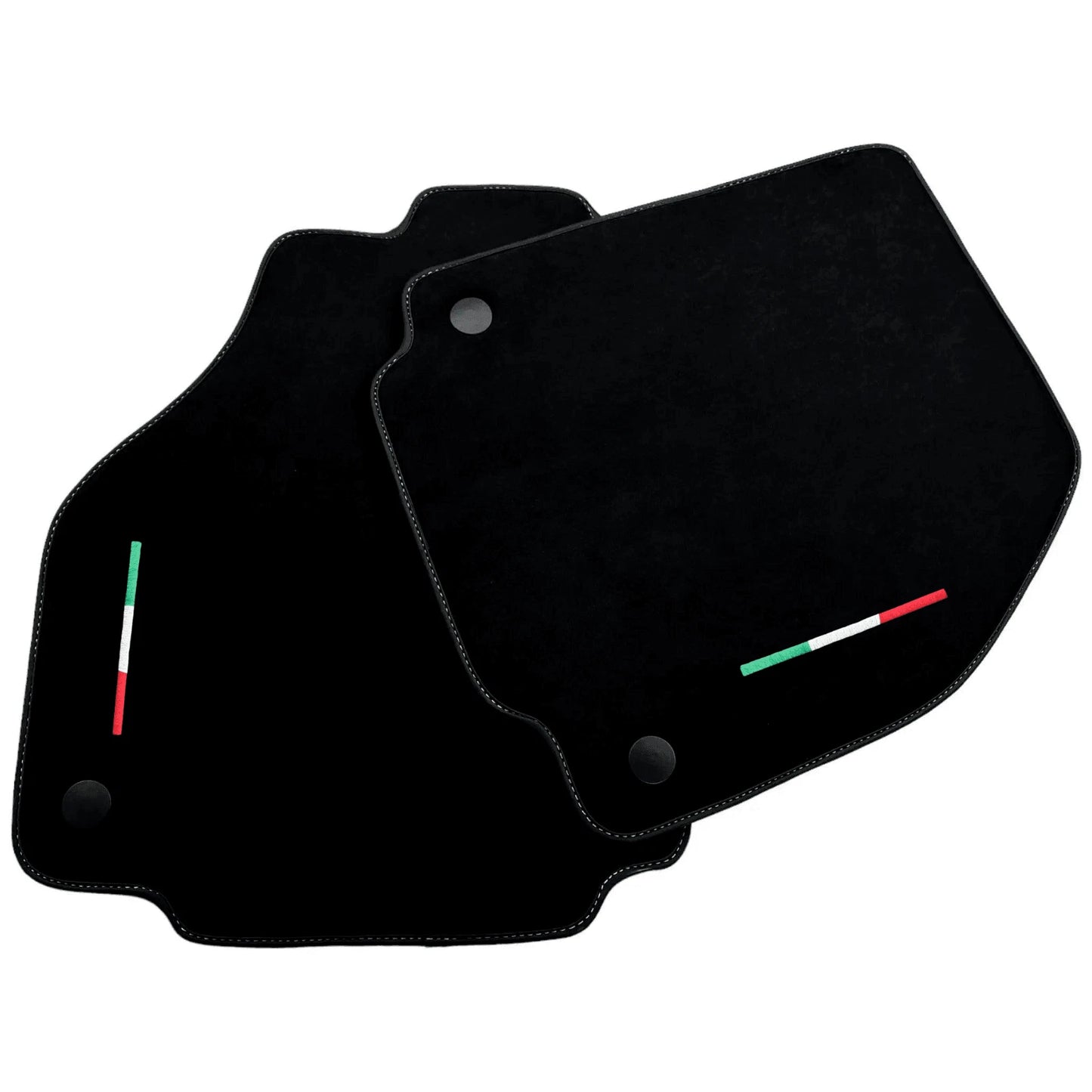 Alcantara Black Floor Mats for Ferrari 458 GT2 (2012-2015)