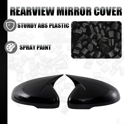 Gloss Black Side Mirror Covers for 2018-2023 Kia Stinger M Style (2018-2023)