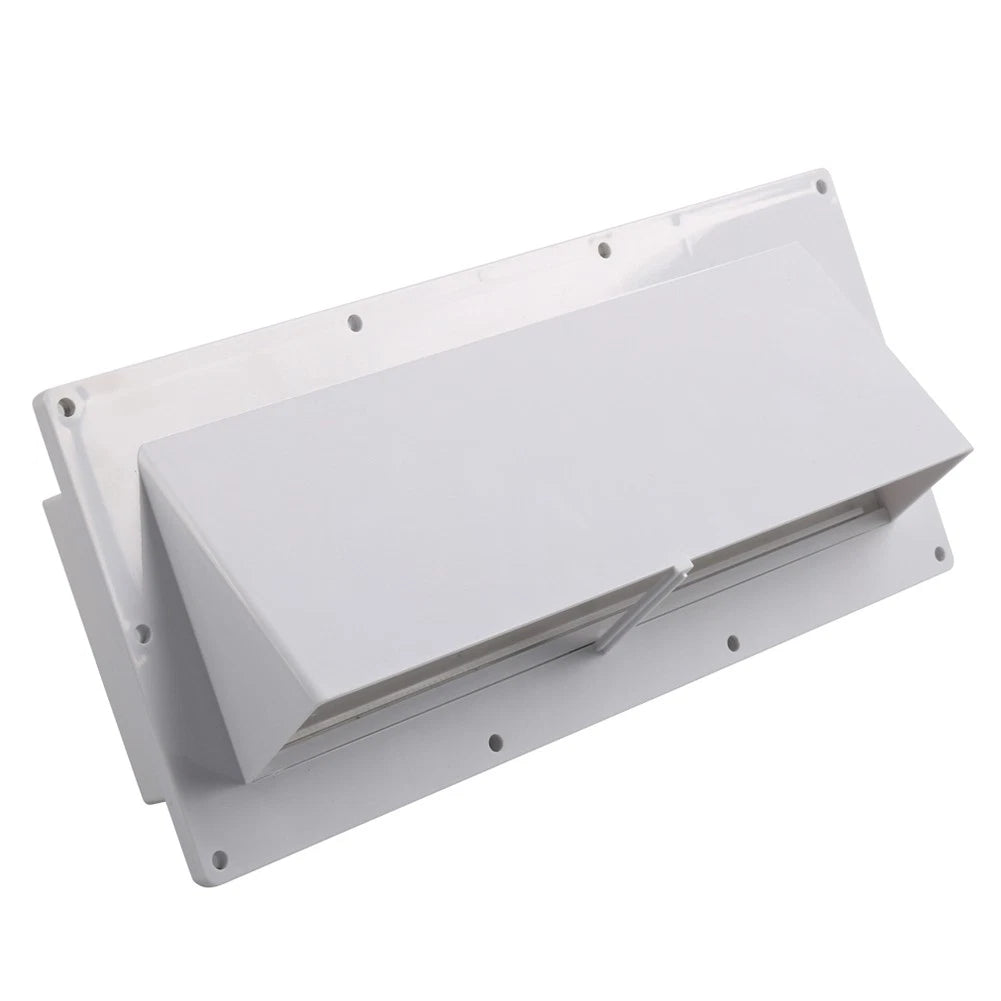 RV Bathroom Exhaust Vent Cover for Trailer Camper Motorhome White