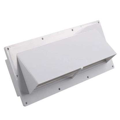 RV Bathroom Exhaust Vent Cover for Trailer Camper Motorhome White