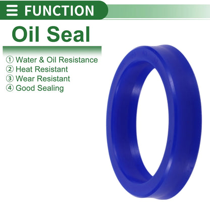 Oil Seal 50x63x12mm Rotary Shaft Seal TPU 5 Pcs