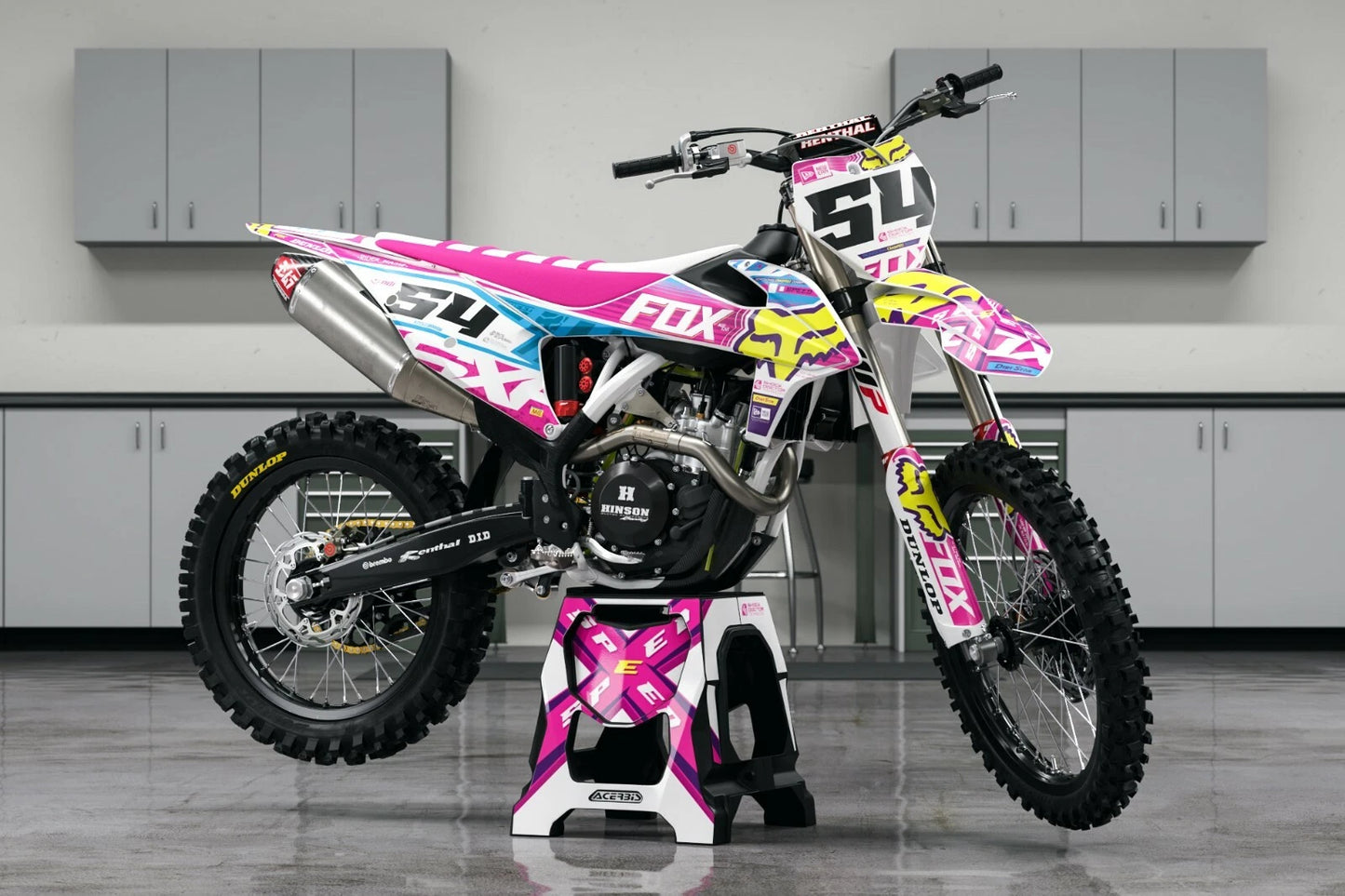 Custom Graphics Kit Stickers for Honda CRF 250 (2018-2020)