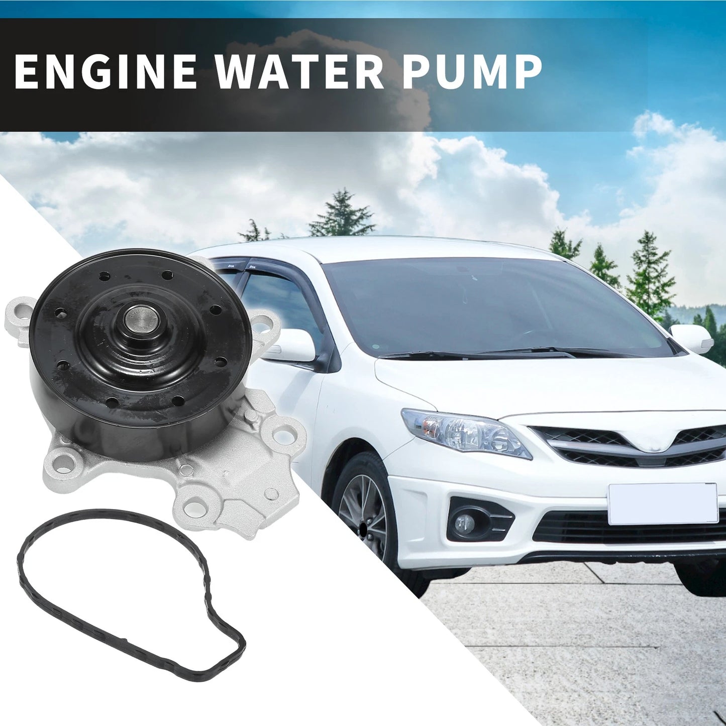 Water Pump for Toyota Corolla, C-HR (2014-2022)  No.1610039565