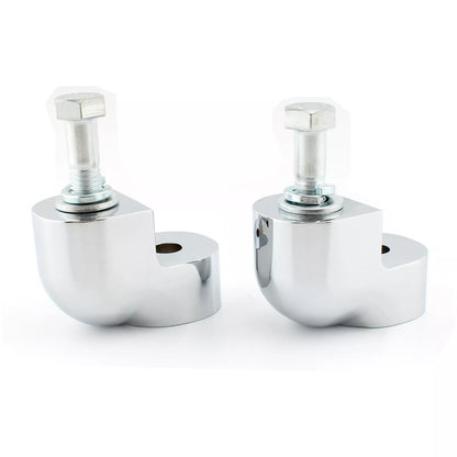 Chrome Handlebar Riser Clamp Kit for Honda VTX1300C (2004-2009)