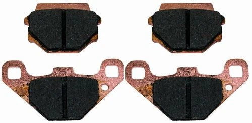 Front Semi-Metallic Brake Pads 2x4 for Kawasaki Bayou 300 (1988–2004)