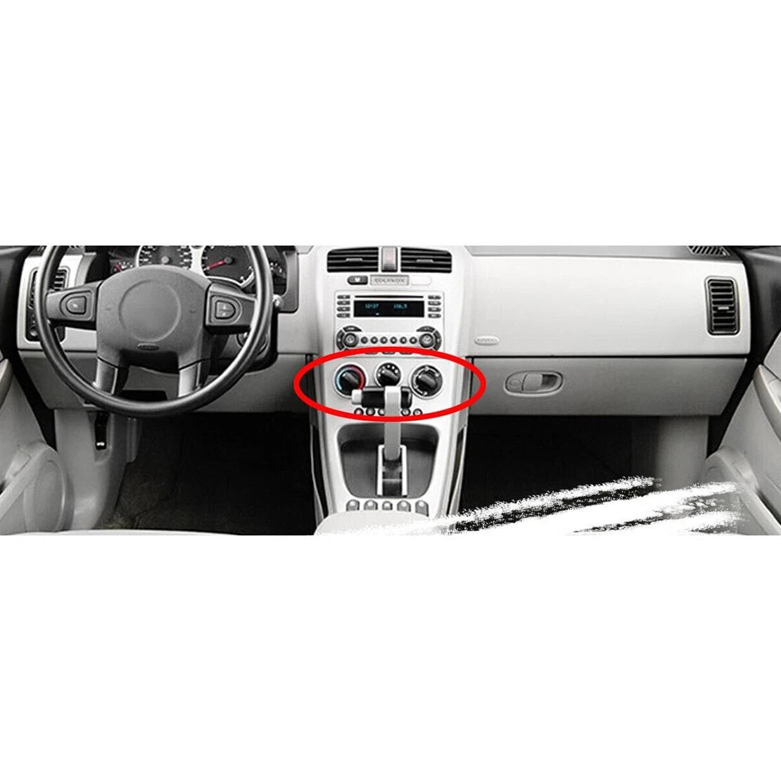 A/C Climate Control Button Sticker for Chevrolet Equinox (2005-2006)