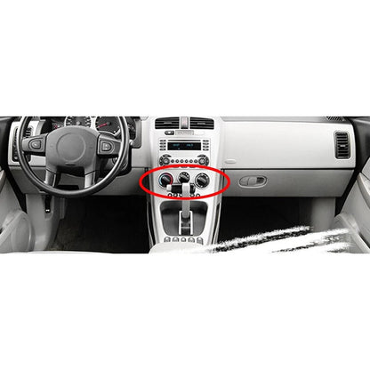 A/C Climate Control Button Sticker for Chevrolet Equinox (2005-2006)