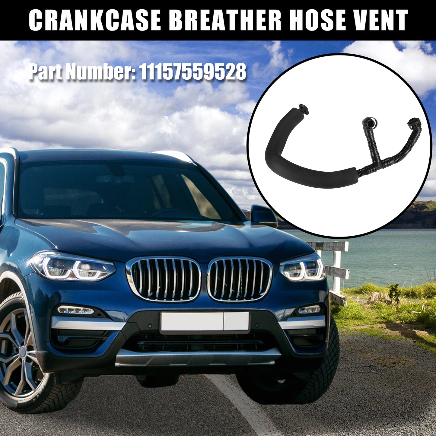 Crankcase Breather Hose for BMW 328i (2007-2011)