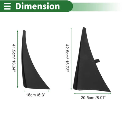 Mud Flaps Splash Guards for Chevrolet Corvette C7 (2014-2019)