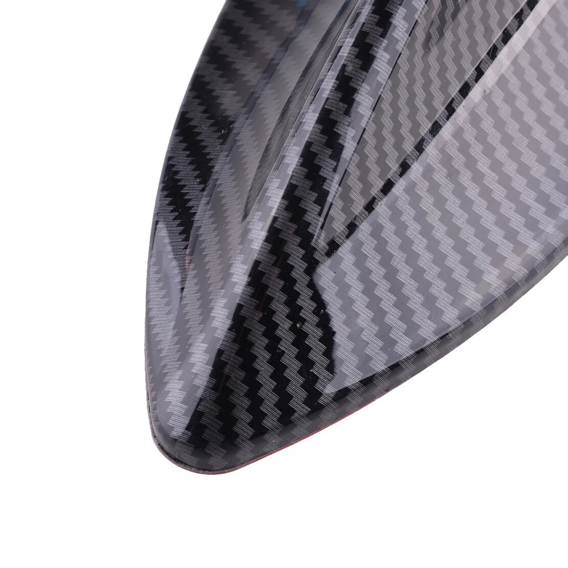 Carbon Fiber Dummy Shark Fin Antenna Cover for Radio FM/AM Decor Trim
