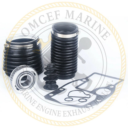 Transom Bellow Seal Kit with Gimbal Bearing for OMC Stern Drive