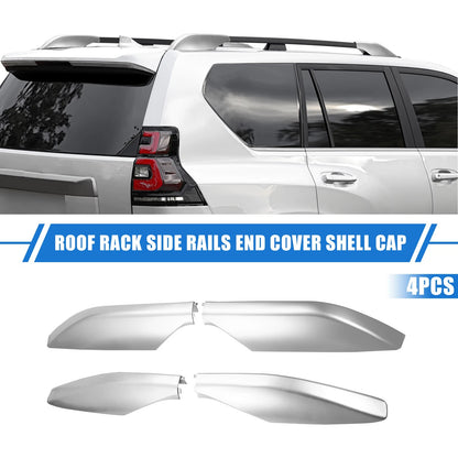 4pcs Car Roof Rack End Covers for Toyota Land Cruiser Prado (2009-2023)