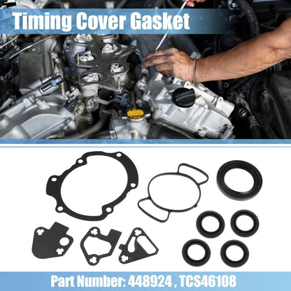 Timing Cover Gasket & Seal Set 3.6L for Cadillac SRX STS & GMC Acadia