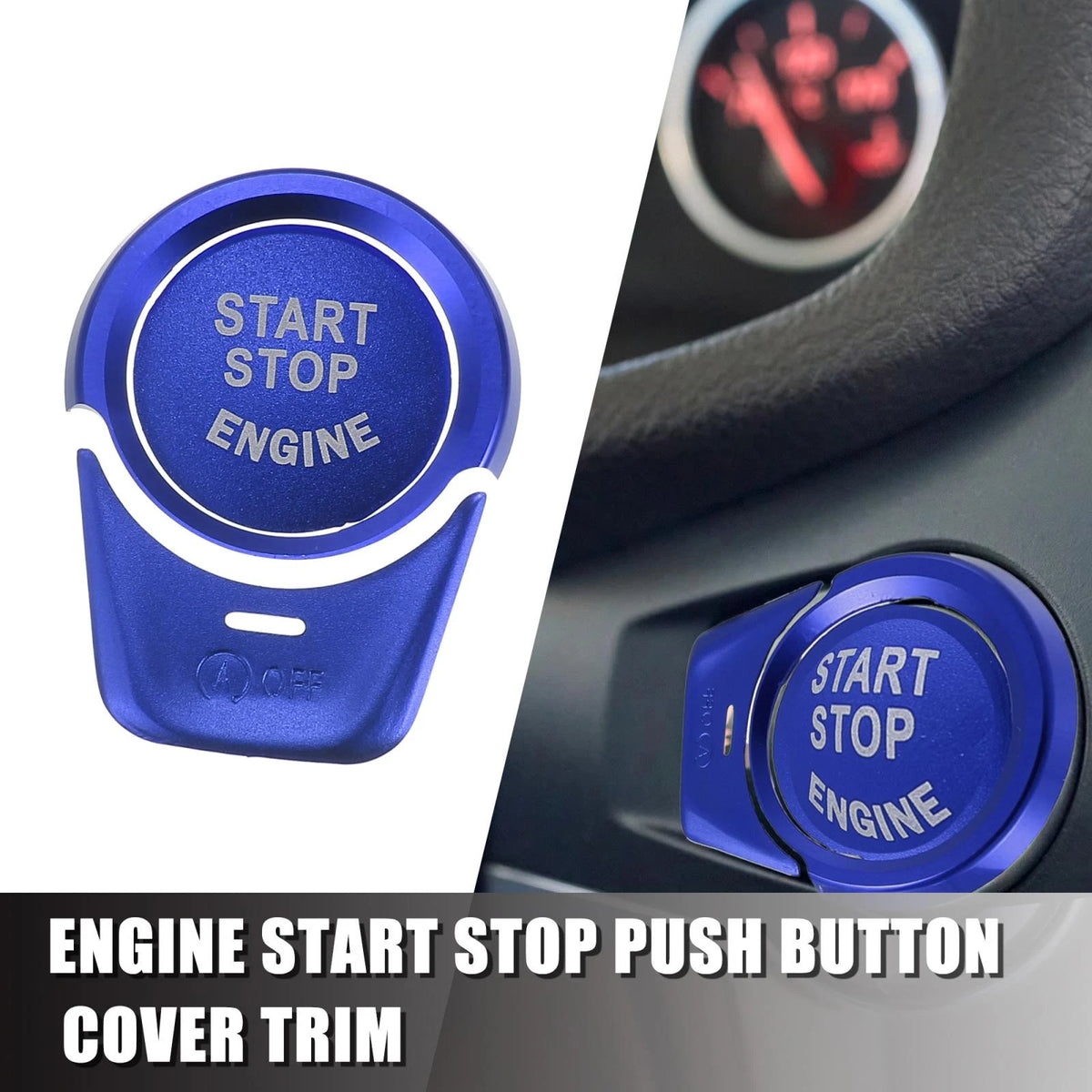 Start Stop Button Cover for BMW 2 3 4 5 6 7 X1 X3 X4 M2 M3 M4 M5 (2014-2023)