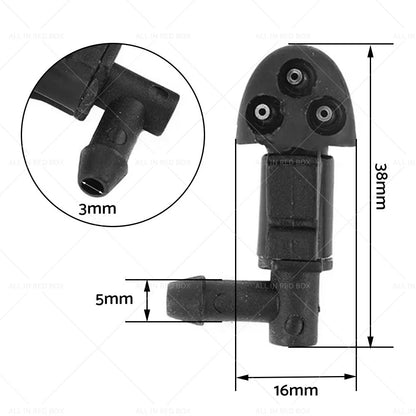 Front Windshield Wiper Washer Jet Nozzle Spray for Holden Cruze (2008-2016)