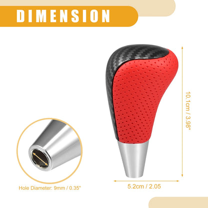 Gear Shift Knob for Toyota Yaris 2004-2018 - Auto Inner Shifter Red