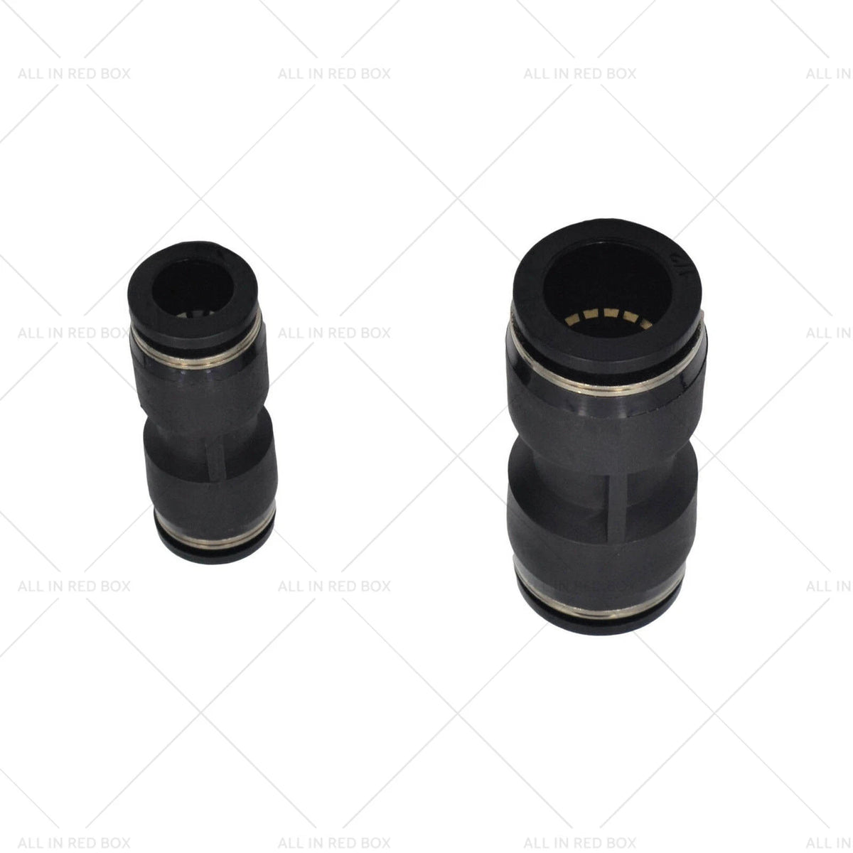 50x Pneumatic Push-in Air Line Quick Connect Kit for Imperial Hose