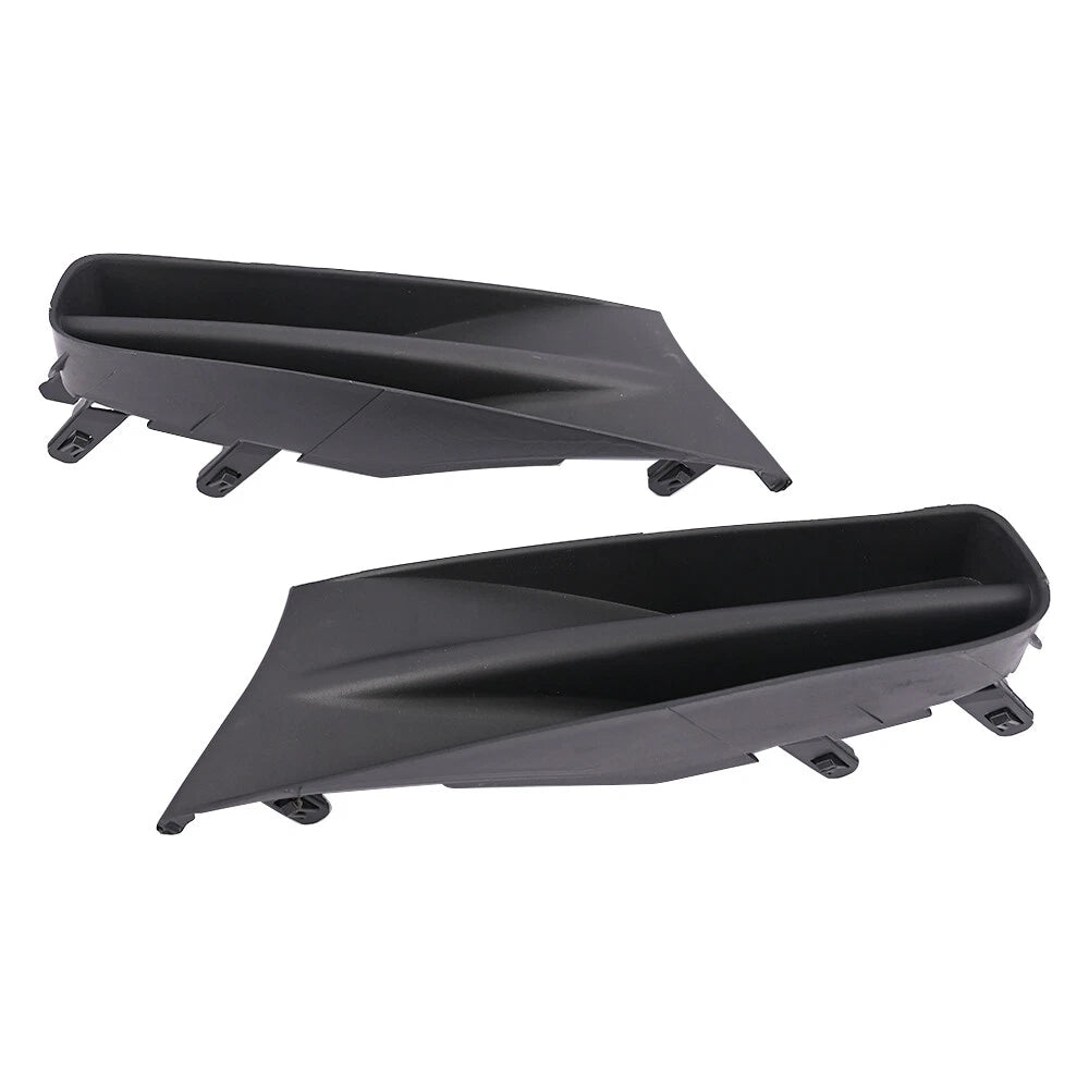 2 x Black Left & Right Side Fog Light Bezels for Lexus ES350 (2010–2012)