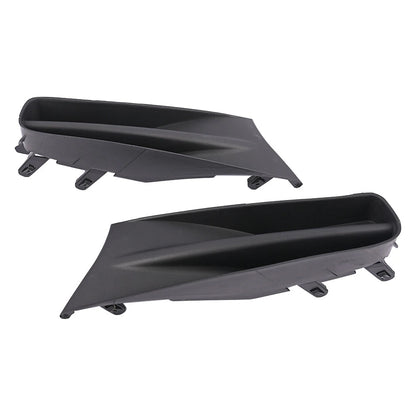 2 x Black Left & Right Side Fog Light Bezels for Lexus ES350 (2010–2012)