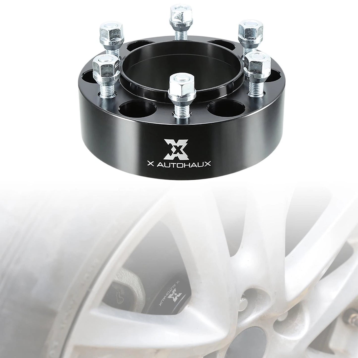 4pcs 2" Thick M12x1.5 6x5.5" Wheel Spacers Adapters