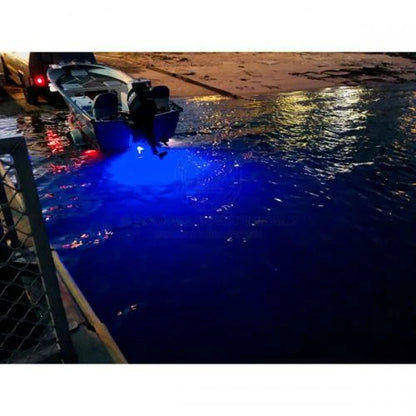 Boat Underwater Bung Light Blue Bright Easy Fit for All Boats 25mm