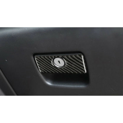 Carbon Copilot Storage Box Handle Cover for Chevrolet Camaro (2016-2020)