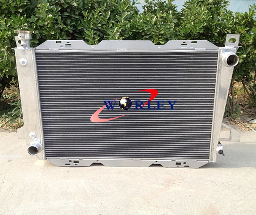 3 Row Aluminum Radiator for Ford F100 F150 F250 F350 Bronco (1983-1997)