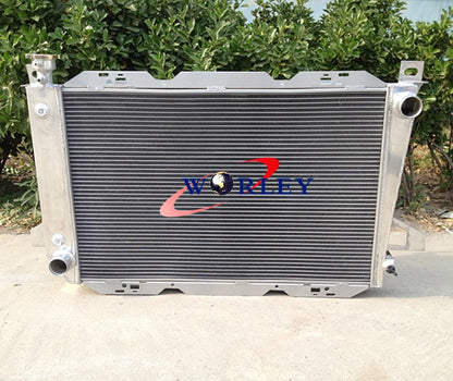 3 Row Aluminum Radiator for Ford F100 F150 F250 F350 Bronco (1983-1997)