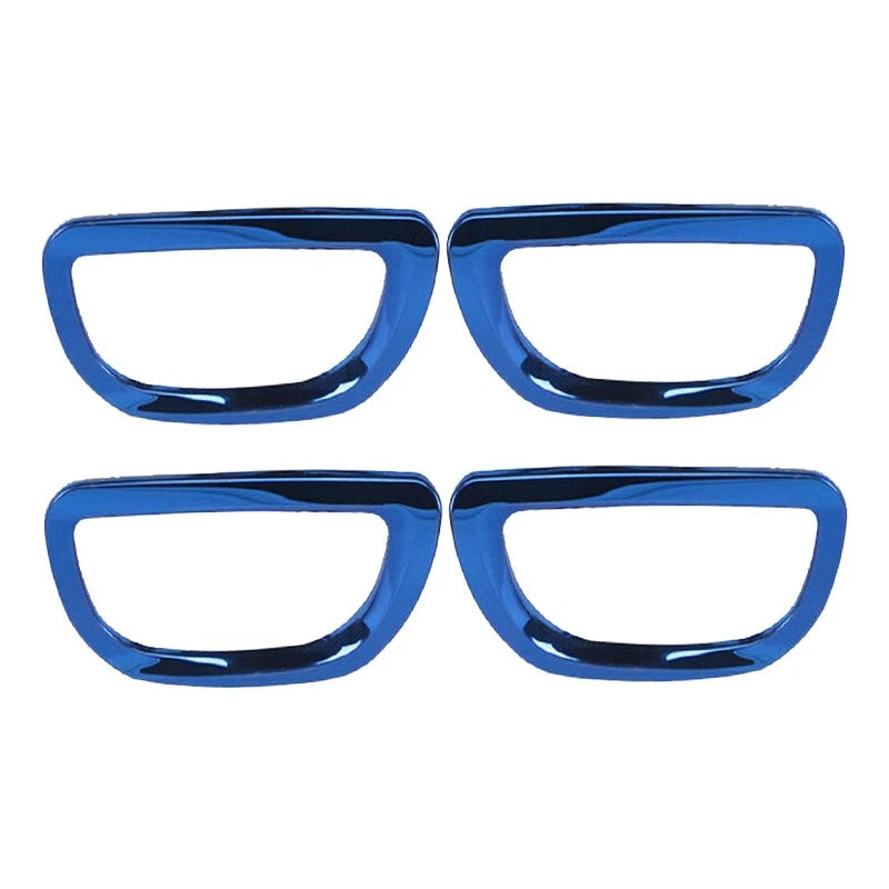 Blue Interior Door Handle Trim Cover for Toyota Corolla (2014-2018)