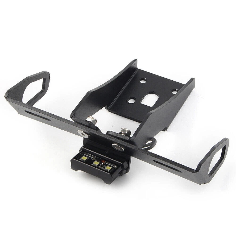 Rear License Plate Holder with LED Light for KAWASAKI ZX-10R, ZX-6R (2004-2023)