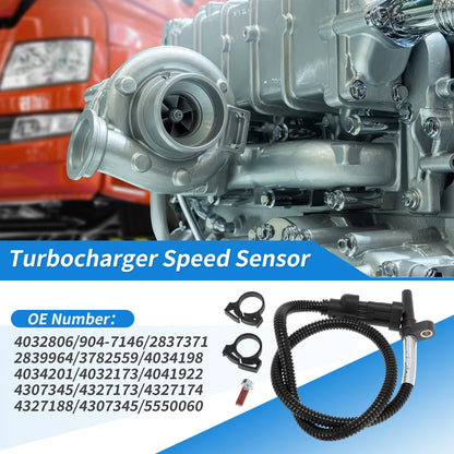 Turbocharger Speed Sensor 6.7L Diesel for Dodge Ram 2500 (2013-2018)