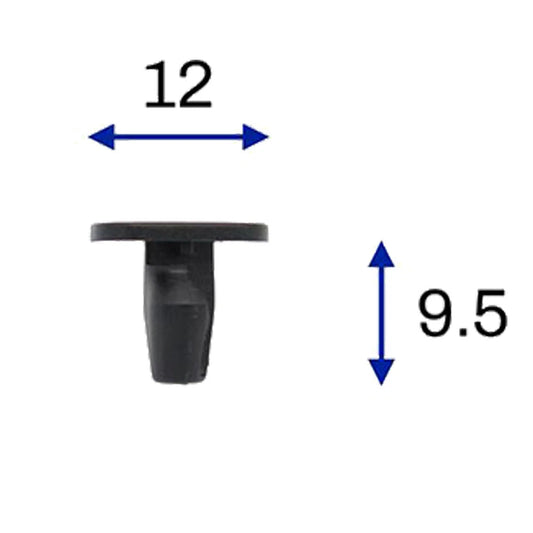 10pcs Door Trim Clips for BMW 2 Series F45/F46, X1 F48 (2014-2023)