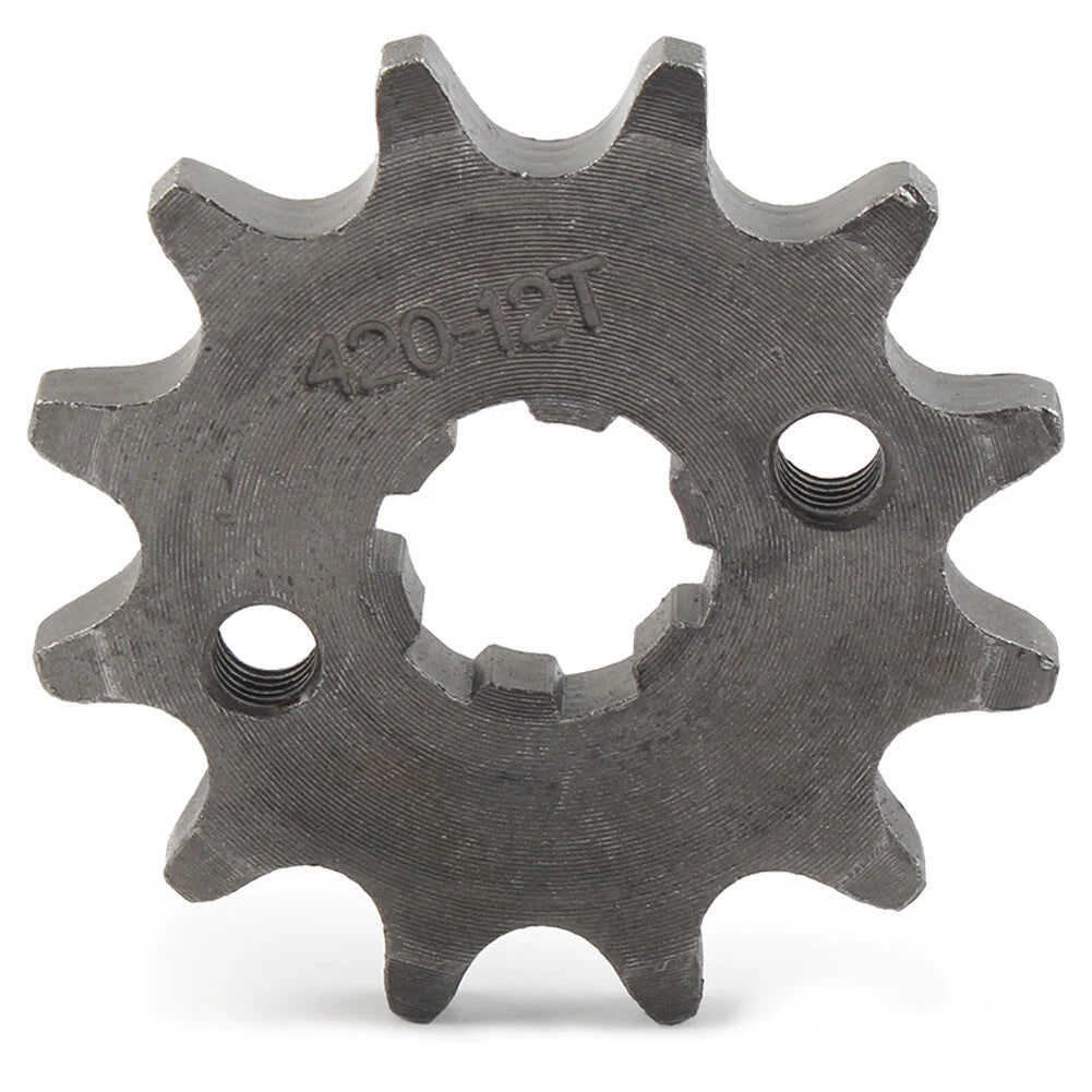 12T 17mm Front Chain Sprocket for 50cc 70cc 90cc 110cc 125cc Pit Dirt Bike ATV