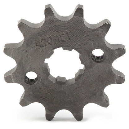 12T 17mm Front Chain Sprocket for 50cc 70cc 90cc 110cc 125cc Pit Dirt Bike ATV