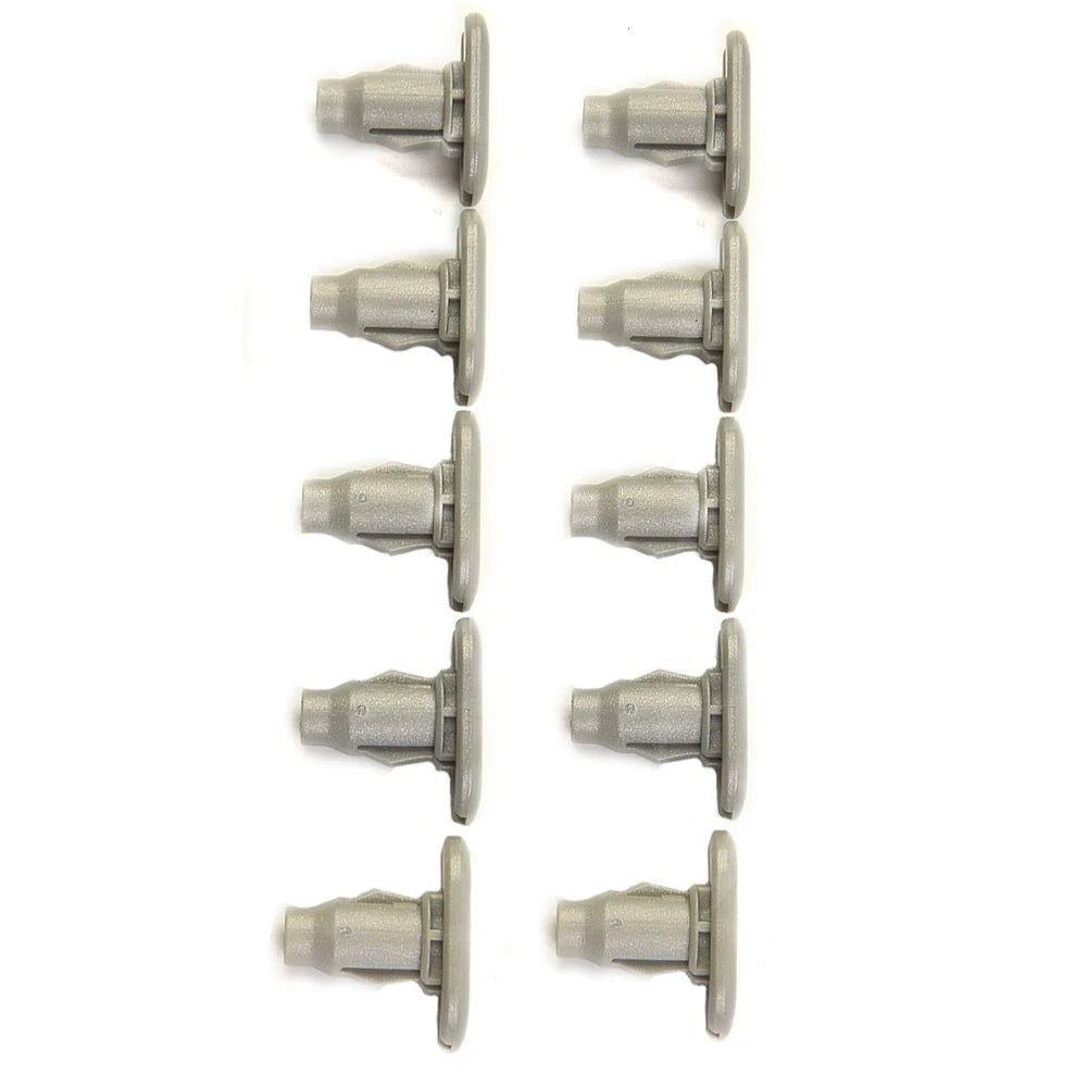 10 x Gray Rocker Moulding Clips for Lexus GX470 (2003–2004)