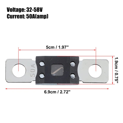5 x 50A 32V Fuse for Automotive Truck Motorcycle Boat Audio